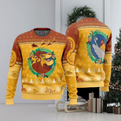 Christmas The Lion King Disney Ugly Christmas Sweater Gift For Holiday 2024