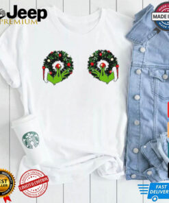 Christmas Wreath grinch shirt