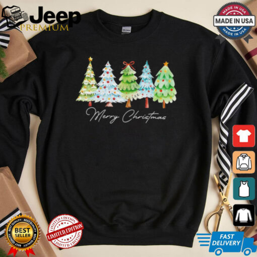 Christmas tree Merry Christmas shirt