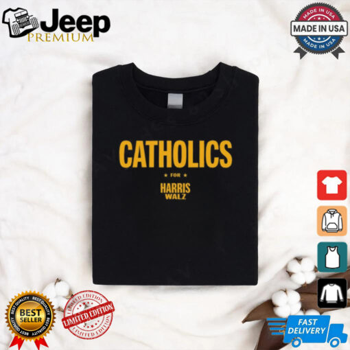 Christopher Hale Catholics For Harris Walz Shirt