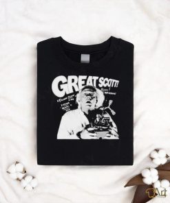 Christopher Lloyd Wearing Great Scott Shirt