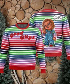 Chuckie Doll Good Guys Ugly Christmas Sweater