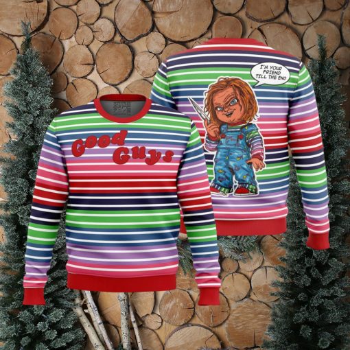 Chuckie Doll Good Guys Ugly Christmas Sweater