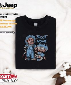 Chucky Trust No One Unisex Sneaker Shirt Match Retro University Blue 5s shirt