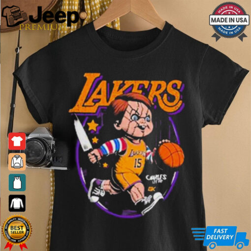 Chucky x NBA Los Angeles Lakers Graphic 2024 t shirt