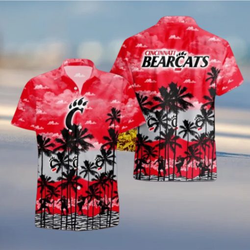 Cincinnati Bearcats Palms Tree Hawaiian Shirt