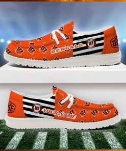 Cincinnati Bengals 2024 Version Personalized Hey Dude Shoes