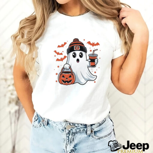 Cincinnati Bengals Boo Trick or Treat Halloween shirt