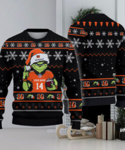 Cincinnati Bengals Custom Chrismas Ugly Sweater