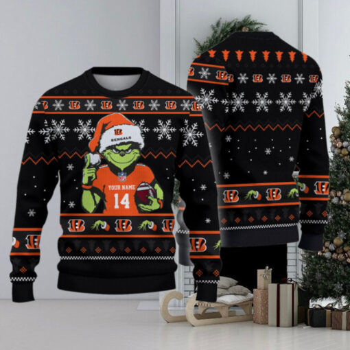 Cincinnati Bengals Custom Chrismas Ugly Sweater