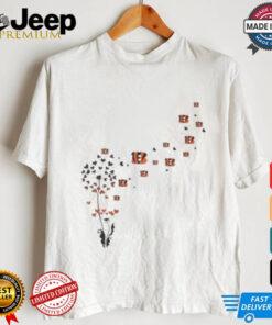 Cincinnati Bengals Floral Dandelion Shirt