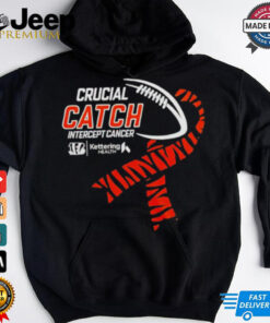 Cincinnati Bengals Footbakll NFL Crucial Catch Intercept Cancer shirt