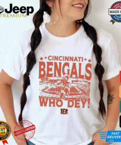 Cincinnati Bengals Gameday Who Dey Vintage Stadium Shirt