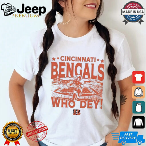 Cincinnati Bengals Gameday Who Dey Vintage Stadium Shirt