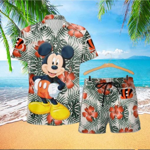 Cincinnati Bengals Mickey Hawaiian Shirt