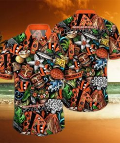 Cincinnati Bengals NFL Flower Hawaii Shirt And Tshirt For Fans