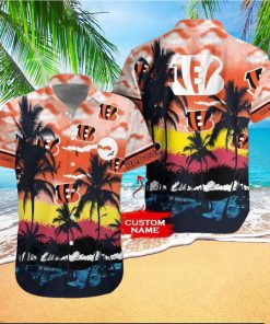 Cincinnati Bengals NFL Gift For Fan Personalized Hawaiian Shirt