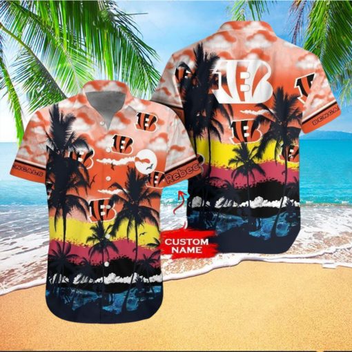 Cincinnati Bengals NFL Gift For Fan Personalized Hawaiian Shirt