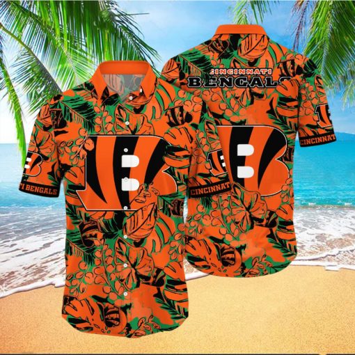 Cincinnati Bengals NFL Hawaiian Shirt Barbecues Aloha Shirt