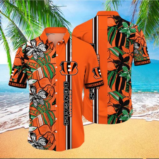 Cincinnati Bengals NFL Hawaiian Shirt Evening Strolls Aloha Shirt