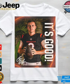 Cincinnati Bengals NFL It’s Good Evan McPherson Signature Poster t shirt