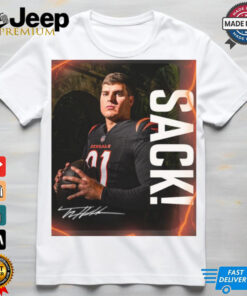 Cincinnati Bengals NFL Trey Hendrickson Sack Signature 2024 Poster t shirt