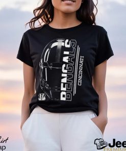 Cincinnati Bengals Starter Half Helmet Logo Long Sleeve T Shirt