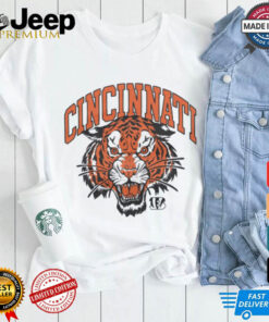 Cincinnati Bengals Tiger Head Crewneck shirt