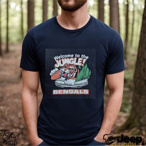 Cincinnati Bengals Welcome To The Jungle Homage T Shirt