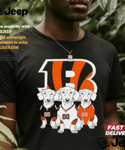 Cincinnati Bengals dachshund dogs shirt