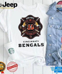 Cincinnati Bengals shirt Firefighter Appreciation logo