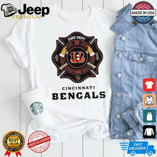 Cincinnati Bengals shirt Firefighter Appreciation logo