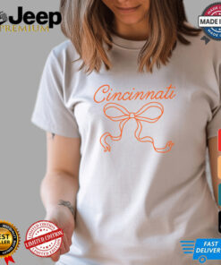 Cincinnati Croquette Bow Shirt