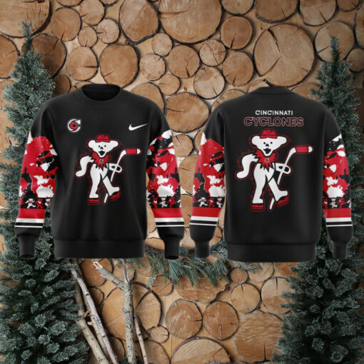 Cincinnati Cyclones Grateful Dead Night For Fans Limited Edition Sweater