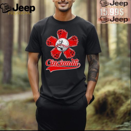 Cincinnati Flower I Love Cincinnati Vintage shirt