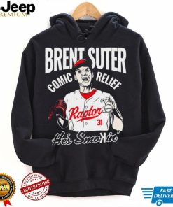 Cincinnati Reds Brent Suter 31 Comic Relief he’s smokin’ shirt