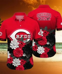 Cincinnati Reds MLB Flower Hawaii Shirt And Tshirt For Fans