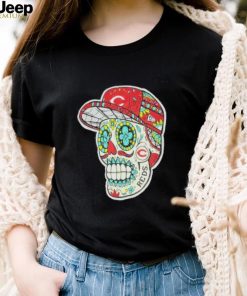 Cincinnati Reds Sugar Skulls T Shirt