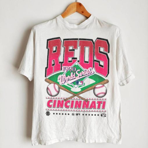 Cincinnati Reds White Franklin Shot T Shirt