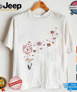 Cincinnati Sports Teams Floral Dandelion Shirt