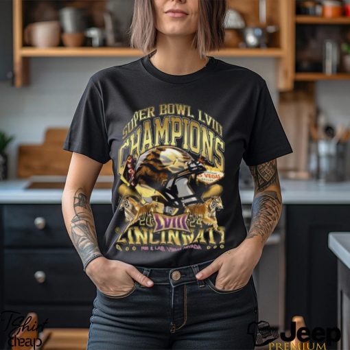 Cincinnati Super Bowl Champions 2024 ‘Gold Rush Vintage T Shirt