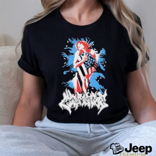 City Morgue My Bloody America Flag Flag American shirt