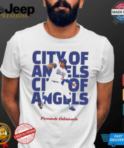 City Of Angels City Of Angels Fernando Valenzuela Los Angeles Dodgers Shirt