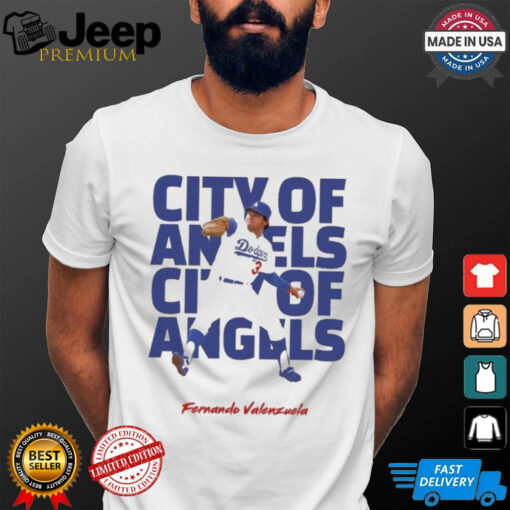 City Of Angels City Of Angels Fernando Valenzuela Los Angeles Dodgers Shirt