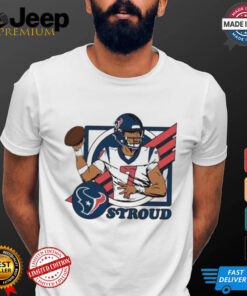 Cj Stroud Houston Texans Homage NFL Draft First Round Pick Caricature Shirt