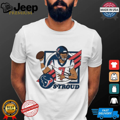 Cj Stroud Houston Texans Homage NFL Draft First Round Pick Caricature Shirt