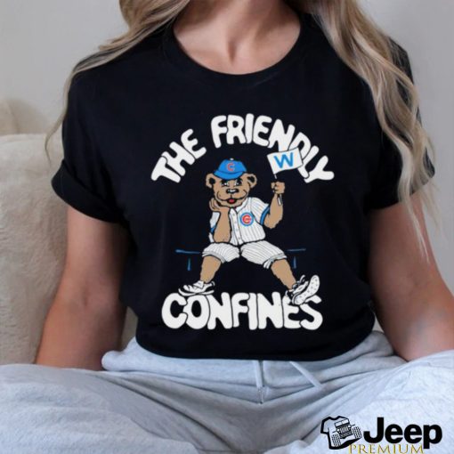 Clark the friendly confines Chicago Cubs logo shirt