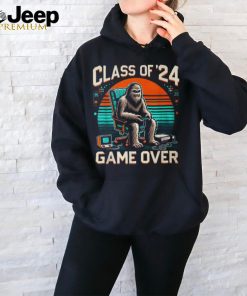 Class Of 2024 Graduation Seniors 24 Gamer Game Over T Shirt