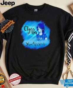 Class of 09 Xan Archist comic shirt