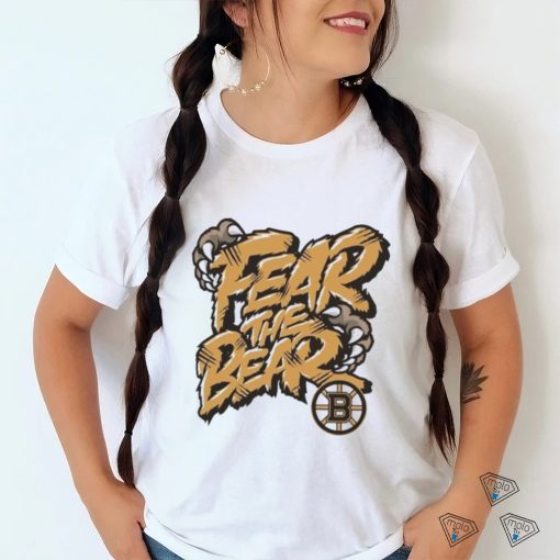 Claws Boston Bruins Fear The Bear shirt